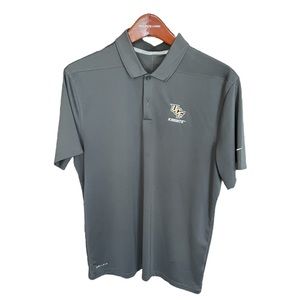 UCF Nike Dri-fit Grey Polo - Size Medium